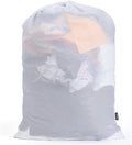 1Pack XL Heavy Duty Mesh Laundry Bag, Machine Washable Large Dirty Clothes Organizer with Drawstring, Fits Laundry Baskets or Hampers Essentials for Dorm, College, Travel, Camp, Sport - 24" x 36"
