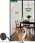 Magnetic Screen Door Mesh with Super Strong Magnets Fit Door Size 38" X 82", Mesh Size 40" X 83" Heavy Duty Door Net Screen for Sliding, French, Single and Patio Doors