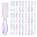 30 PCS Nail Scrubber Brush, Handle Grip Nail Brushes for Cleaning Fingernails Toenails, Finger Nail Brush Set for Cuticle Manicure Pedicure, Women Men Home Salon