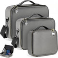 Eccliy Adult Game Toy Storage Organizer Case for Women and Men 14.6 x 10.2 x 4.3 Inches Lock Box Toy Travel Bag Locking Game Storage Box Travel Bag