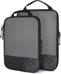 BAGSMART 6 Set /4 Set/2 Set Compression Packing Cubes for Travel, Lightweight Luggage Organizer Bags, Durable Space Saver Bags Travel Essentials