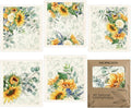 Morigins 6 Pcs Sunflowers Swedish Kitchen Dishcloths Multi Purpose Absorbent Soft Reusable Cleaning Dish Cloths Washable Decorative Tea Towels Bar Hand Towel