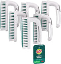 Scotch-Brite Small Utility Brush, Long Lasting Dish Brush with Handle for Scrubbing Cookware, Hands, Tile, Grout, Cutting Boards, and Utensils without Scratching, Antimicrobial, and Rinses Clean
