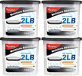 Vacplus Moisture Absorber Buckets – Large Capacity Dehumidifier and Humidity Absorber for Closet, Basement, Bathroom, RV, and Storage Areas, Activated Carbon, 2 lbs, 4 Pack