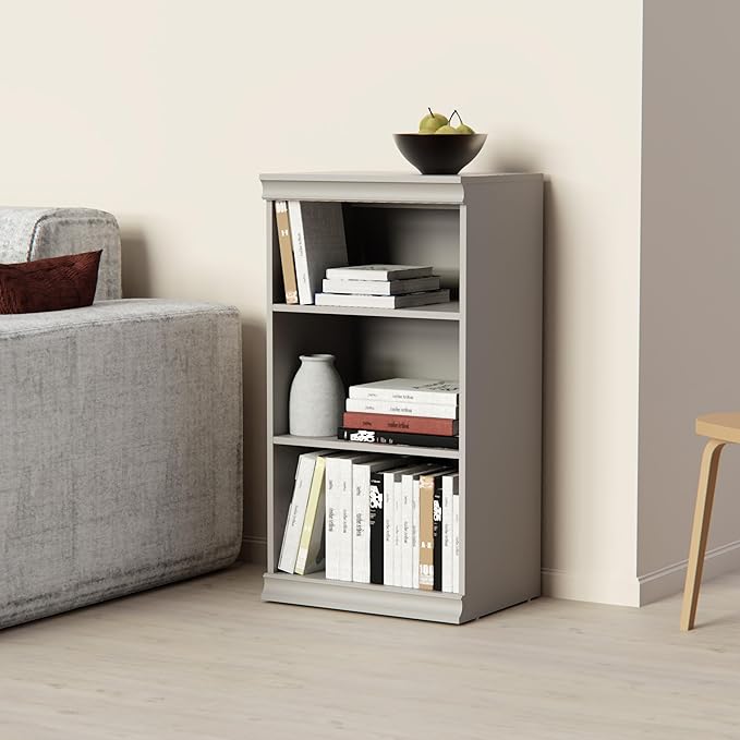 ClosetMaid Modular Storage Shelf Unit with 3-Shelves, Taupe