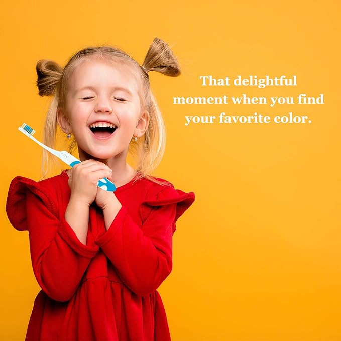 Portable Folding Toothbrush Kit - Built-in Cover, Collapsible, Multi-color (3 Pack Firm-Multicolor)
