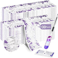 Cleaning Cloth 30 Pack Disposable Power Mop Refill Pads Compatible with Swiffer Power Mop, Unscented Swiffer Wet Pads Refill, Disposable Replacement Pad for All Floors,Non-Washable