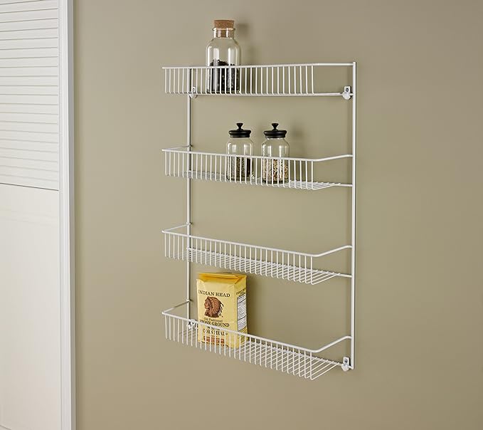 ClosetMaid 8033 4-Tier Wall Rack, 18-Inch Wide