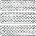 3 Pack Microfiber Cleaning Pads for Bona Mop for White Gray 18 inches, Reusable Microfiber Mop Pads for 18 Inch Mop, Hardwood Floor Replacement Cleaning Mop Pads, Machine Washes