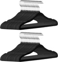 GoodtoU Kids Hangers Velvet 50 Pack 14" - Kids Felt Hangers Non Slip Toddler Hanger Childrens Hanger for Kid
