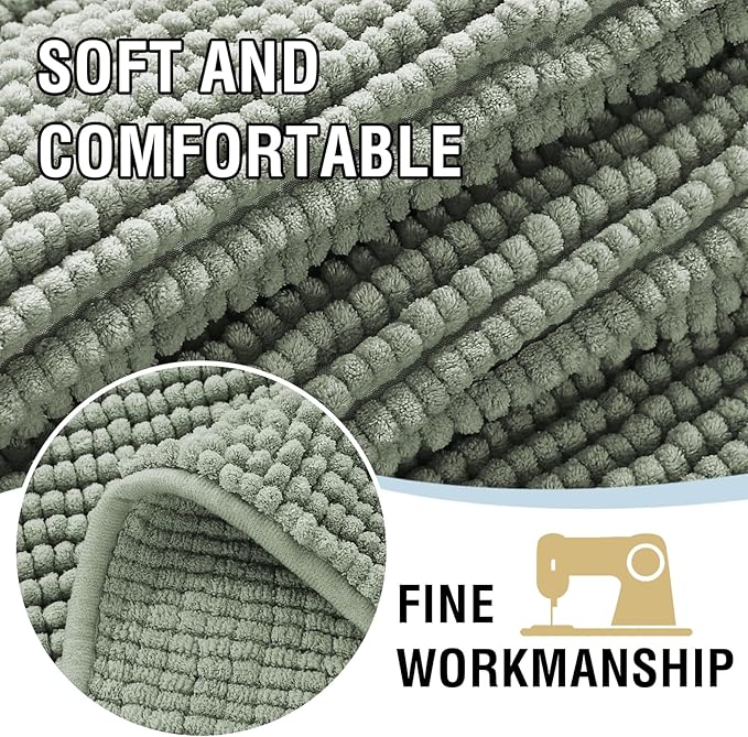 H.VERSAILTEX Plush Chenille Couch Cover for Dogs Pets Blanket for Bed Anti-Slip Soft and Durable Furniture Protector for Small Medium Large Cats Washable (52" x 82", Sea Foam)