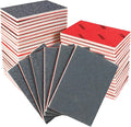 36 Pcs Sanding Sponge 80/120/180/240/320/400 Grit Sandpaper Assortment, Washable & Reusable Sanding Blocks for Wood, Metal, Drywall, Glazing, Wet Dry Sandpaper for Smooth Finishing