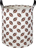 19.7" Football Laundry Basket,Kids Dirty Clothes Laundry Hamper,Waterproof Toys Storage Bin for Boys,Room Decor, Gift Baskets, Baby Nursery Hamper(Rugby)
