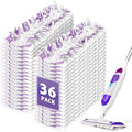 AIR U+ 36 Pack Disposable Power Mop Pads Refills for Swiffer Power Mop, Unscented 14-Layer Thickened Multi-Surface Replacement Mopping Refills Pads for Floor Surface Cleaning