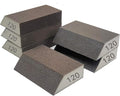 6 Pack Sanding Sponge, 120 Grit Sanding Blocks Assortment,Washable and Reusable for Wood Drywall Metal Home (120 Grit)