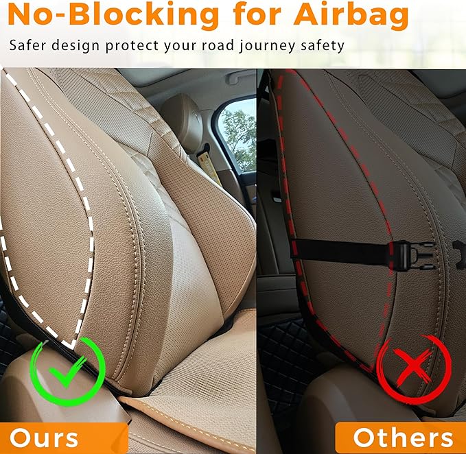 Backseat Car Organizer with Tray, 9 Storage Pockets Back Seat Protector with Foldable Tablet Holder, Waterproof Back of Seat Kick Mats for Kids Adult, Road Trip Essentials Travel Accessories, Black