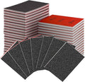 30-Pcs 3x4 Inch 180 Grit Sanding Sponge Set, Sanding Block, Ultra-Fine Wet/Dry Sandpaper for Wood, Metal, Drywall, Furniture Polishing (180Grit)