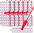 Microfiber Reusable Mop Pads Compatible with O-Cedar Promist MAX, Mop Heads Replacement Thicken Refills Wet Dry Mopping Dual-Sides Use for All Floor Surfaces(6 Pack)