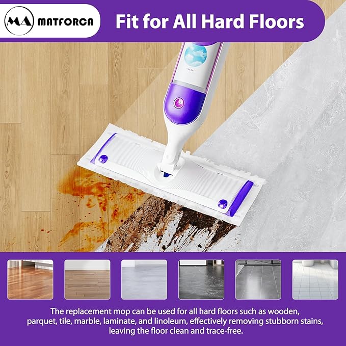 30 Pack Swiffer Power Mop Refills - Disposable Mop Pads for Swiffer Wet Mop, Super Absorbent Wet Pads Refill for Deep Cleaning Hardwood, Tile, and Laminate Floors