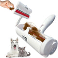 US PET SUPPLY Pet Hair Remover Roller -Reusable, Self Cleaning Lint Roller for Pet Hair Removal on Furniture, Carpets, Clothes & Car Seats-Dog & Cat Hair Remover No Sticky Tapes (White)
