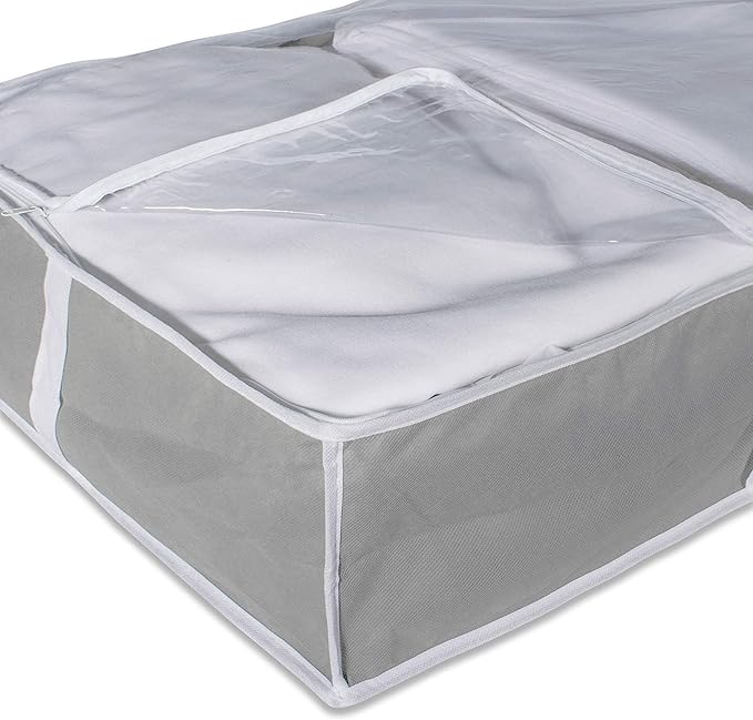 DII Breathable Closet Soft Storage Bag, Gray, Chest Size