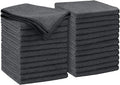 AIDEA Microfiber Cleaning Cloth Grey 24PK, Microfiber Towels for Cars, Premium Car Cloths, Dusting Cloth Lint Free Cleaning Rags for SUVs, House, Kitchen, Window, Workshops,11.5×11.5"