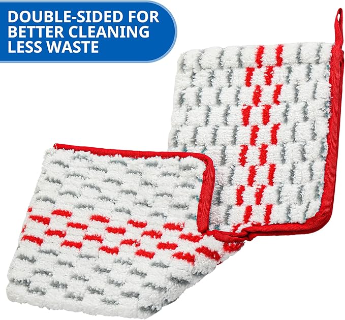 6 Pack Washable Microfiber Spray Mop Refills Compatible with O-Cedar ProMist MAX Spray Replacement Mop Pads