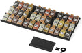 Artibear ABS Spice Drawer Organizer, Spice Rack Tray for Kitchen Cabinet, 9 Pieces Set-Expandable Seasoning Storage Rack From 8"-24" Insert for Drawer/Countertop (Jars Not Included)