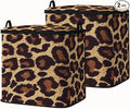 Large Comforter Storage Bag with Zipper,Closet Organizer for Clothes/Blankets/Quilts/Pillows,Fabric Storage Bags with Portable Handles 95L(2-Pack)