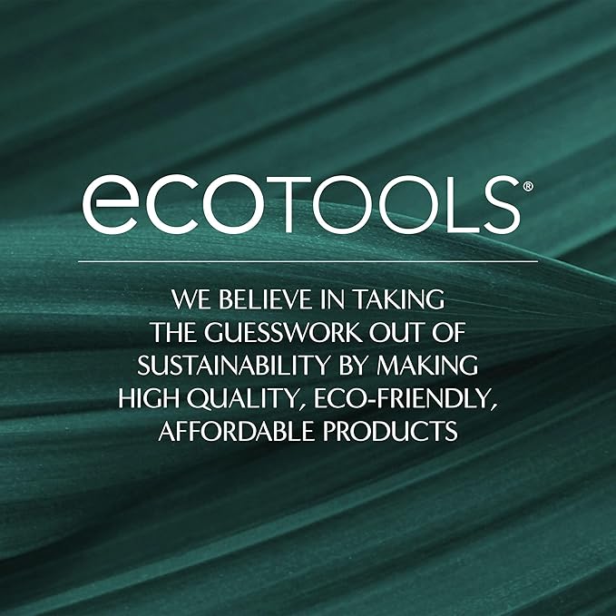 EcoTools Makeup Brush Cleansing Pad + Deep Clean Shampoo Bundle, Brush Cleaner Mat & Makeup Brush Cleanser For Deep Cleaning Tools, Clean Formula, Cruelty-Free, & Vegan, 2 Piece Set
