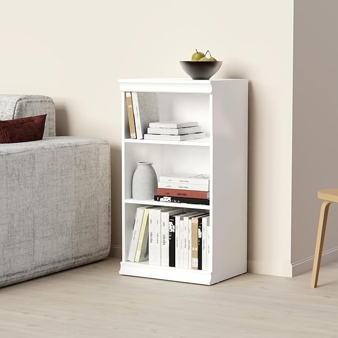 ClosetMaid Modular Storage Shelf Unit with 3 Shelves, White