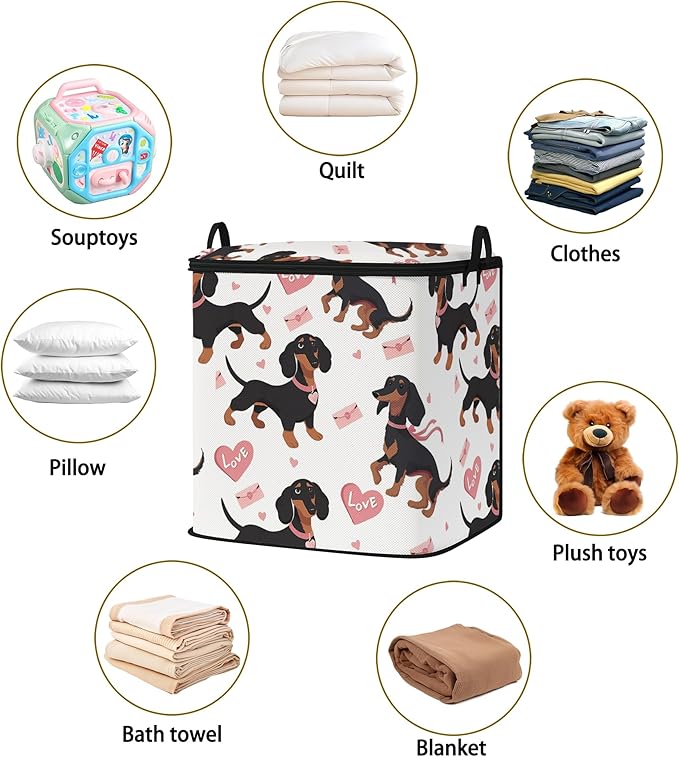 king comforter storage bag,clothes blanket bedding pillow quilt organizer for closet,fabric moving bags with portable handles and zipper 95L(2pack)