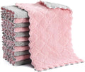 Hypermotion Microfiber Cleaning Cloth, Kitchen Towels, Double-Sided Microfiber Towel Lint Free Highly Absorbent Multi-Purpose Dust and Dirty Cleaning Supplies for Kitchen Car Cleaning. Pack of 12