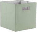 DII Collapsible Polyester Storage Cube, Solid, Lightweight and Durable, Large Square, 13x13x13, Mint