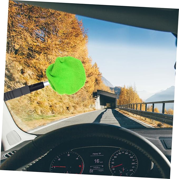Unomor Car Windshield Cleaning Kit 10 Pcs Windshield Cleaner Cloth Reusable Washable Cleaning Pads