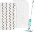 HOMEXCEL Steam Mop Replacement Pads for Shark Steam Mops S1000/S1000A/S1000C/S1000WM/and S1001C-Reusable Microfiber Steamer Scrub Mop Pads for All Hard Floors-2 Pack