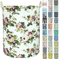 Merdes 19.7’’ Waterproof Foldable Laundry Hamper, Dirty Clothes Laundry Basket, Linen Bin Storage Organizer for Toy Collection (Laurel)