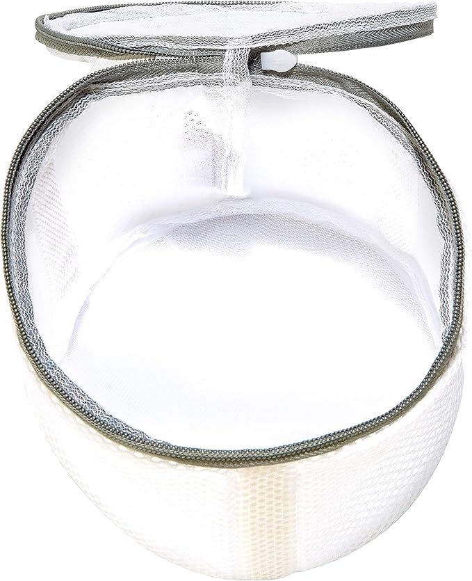 Bra Wash Bag | Laundry | Washing and Drying | Holds 4 Full Size Bras | Panties | Socks| Micro Mesh Fabric