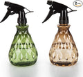2 Pcs Spray Bottles, 500 ml/17 oz Empty Water Spray Bottles, Plastic Reusable Adjustable Mist Sprayer Squirt Bottles Containers Refillable for Cleaning Solutions, Gardening, Plants