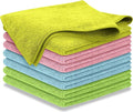 USANOOKS Premium 300GSM Microfiber Cleaning Cloth - 12.5"x12.5" High Performance - 1200 Washes, Ultra Absorbent Microfiber Towels for Cars Undercarriage, Rims & Engine Bay Cleaning - Microfiber Cloth