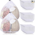 20 Pieces Drawstring Laundry Bags White Mesh Bags 12 x 16 Inch Large Mesh Gift Dishwasher Bag with Sliding Drawstring for Kitchen Gifts Home