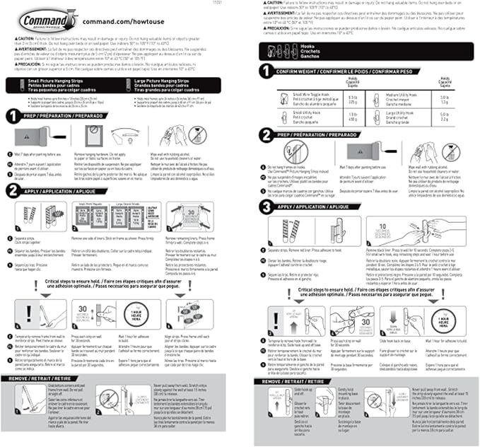 Command Variety Pack, Including 10 Pairs of Picture Hanging Strips, 6 Wire Hooks and 8 Utility Hooks for Hanging Christmas Decorations, Damage Free Hanging Up to 19 Items with Command Strips, 1 Kit