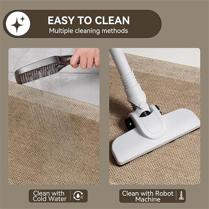 YDKGL Bathroom Rugs, Ultra Thin Bath Mat Fit Under Door Super Absorbent Quick Dry Non Slip Washable Bath Rugs, Rubber Backing Shower Mat Outside Shower