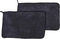 balacoo 2pcs Car Drying Towels Microfiber Absorbent Cleaning Cloths Thickened Lint-Free Car Care Towels for Exterior and Interior Detailing Auto Cleaning