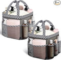 Attmu 2 Pack Mesh Shower Caddy Portable for College Dorm Room Essentials with 8 Pockets, Hanging Shower Caddy Dorm Basket, Quick Dry Shower Bag for Bathroom