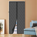 Magnetic Thermal Insulated Door Curtain, Fits Door Size 38" x 82",Durable Oxford Cloth&Thicken Polyester Fiber Fill, Efficient Temperature Control, Durable Construction, Soundproof and Windproof