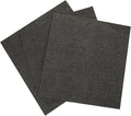 TEHAUX Microfiber Cleaning Cloths for Glass and Car 3pcs 30x30cm Grey Streak-Free Window Wiping Towels Ultra Absorbent All-Purpose Kitchen and Household Rags