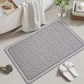 YDKGL Bathroom Rugs, Ultra Thin Bath Mat Fit Under Door Super Absorbent Non Slip Quick Dry Bath Mat, Rubber Backing Shower Mat Outside Shower