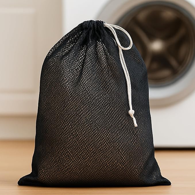 Extra Large Mesh Laundry Bag 40" x 30" – Drawstring, Multi-Purpose for Laundry, Toys, Beach, Sporting Goods – Dependable Industries Inc. Essentials