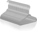 Casafield 50 Velvet Baby Hangers - 11" Size for Infant & Toddler Clothes - Gray